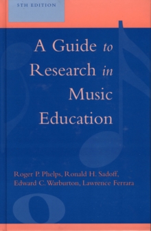 Image for A Guide to Research in Music Education