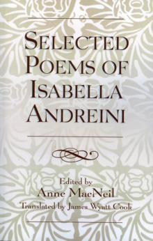 Image for Selected Poems of Isabella Andreini