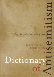 Image for Dictionary of Antisemitism