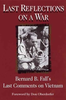 Last Reflections on a War