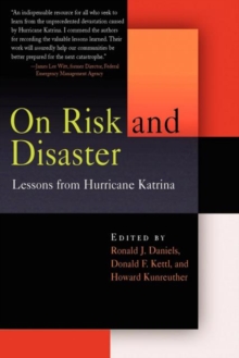 Image for On risk and disaster: lessons from Hurricane Katrina