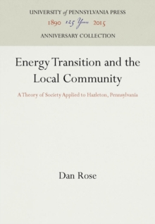 Image for Energy Transition and the Local Community