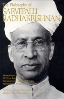 Image for The Philosophy of Sarvepalli Radhadkrishnan, Volume 8