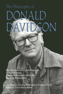 Image for The Philosophy of Donald Davidson