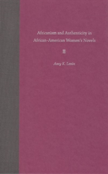 Image for Africanism and Authenticity in African-American Women's Novels