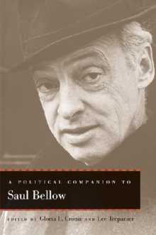 Image for A Political Companion to Saul Bellow