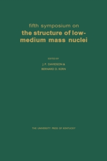 Fifth Symposium on the Structure of Low-Medium Mass Nuclei