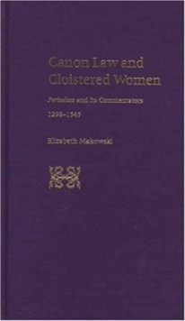 Image for Canon Law and Cloistered Women