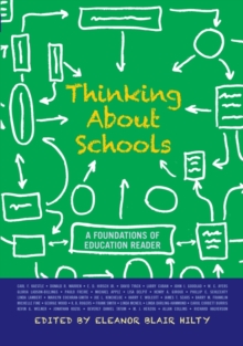 Image for Thinking about schools: a foundations of education reader