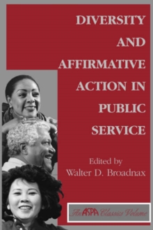 Image for Diversity And Affirmative Action In Public Service