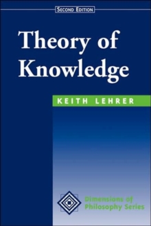 Theory Of Knowledge: Second Edition