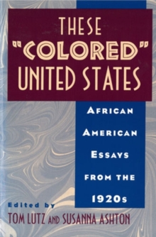 Image for These "Colored" United States