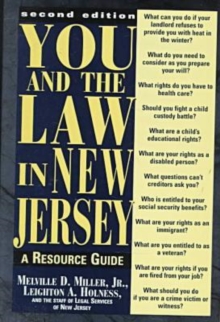 Image for You and the Law in New Jersey