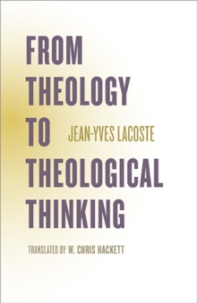 Image for From Theology to Theological Thinking