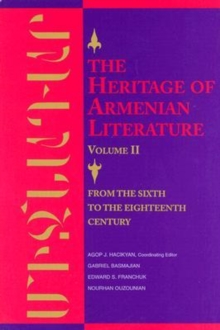 Image for The Heritage of Armenian Literature
