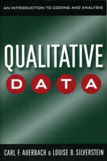 Image for Qualitative Data : An Introduction to Coding and Analysis
