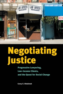 Image for Negotiating Justice