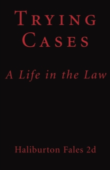 Image for Trying Cases : A Life in the Law