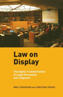 Image for Law on Display : The Digital Transformation of Legal Persuasion and Judgment