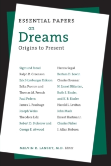 Image for Essential Papers on Dreams