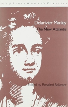 Image for Delarivier Manley: 'The New Atalantis'