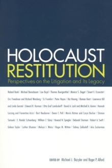 Image for Holocaust restitution  : perspectives on the litigation and its legacy