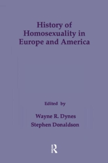 History of Homosexuality in Europe & America