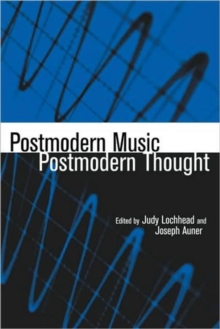 Image for Postmodern Music/Postmodern Thought