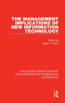 Image for The management implications of new information technology