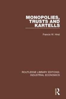 Image for Monopolies, trusts and kartells