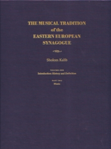 Musical Tradition of the Eastern European Synagogue