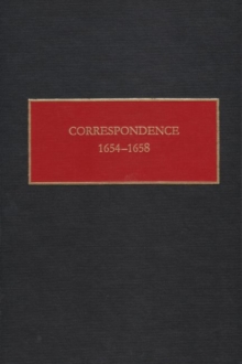Image for Correspondence, 1654-1658