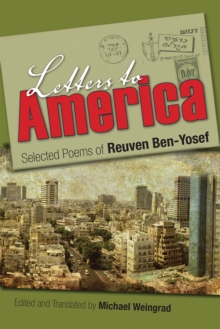 Image for Letters to America: Selected Poems of Reuven Ben-Yosef