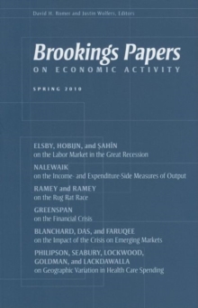 Brookings Papers on Economic Activity