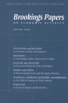 Brookings Papers on Economic Activity