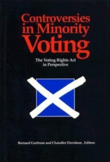 Image for Controversies in Minority Voting