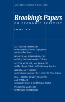 Image for Brookings papers on economic activitySpring 2018