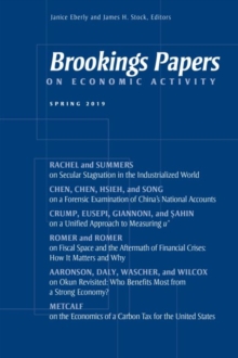 Image for Brookings Papers on Economic Activity: Spring 2019