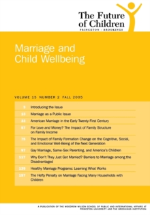 Future of Children: Fall 2005