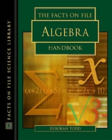 Image for The Facts on File algebra handbook