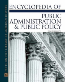 Image for Encyclopedia of public administration & public policy
