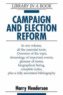 Image for Campaign and Election Reform