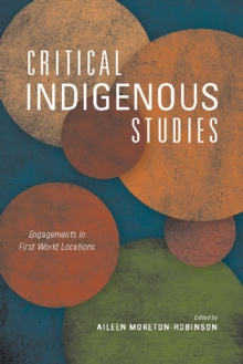 Image for Critical Indigenous Studies