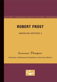 Robert Frost - American Writers 2