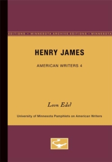 Henry James - American Writers 4