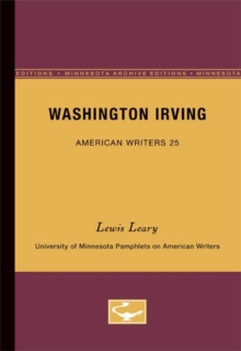 Washington Irving - American Writers 25