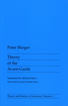 Image for Theory Of The Avant-Garde