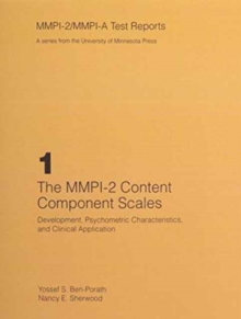 Image for The Mmpi-2 Content Component Scales