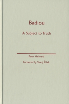 Image for Badiou