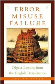 Error, Misuse, Failure